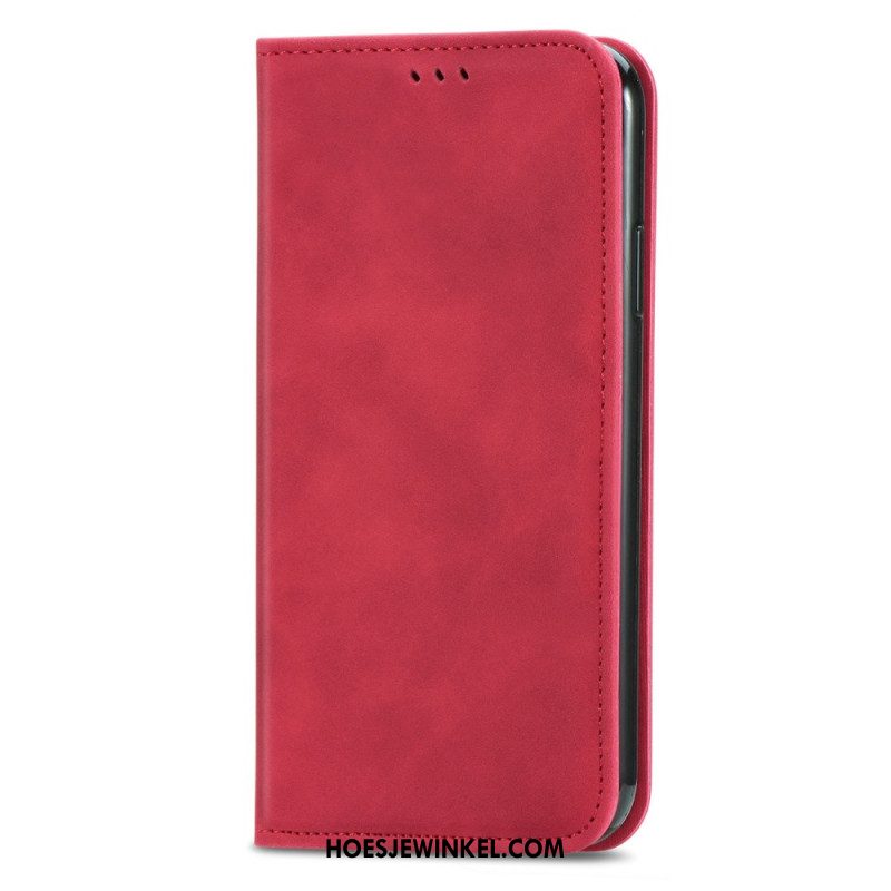 Folio-hoesje Voor Xiaomi Redmi Note 15 Pro Plus 5g Suède-effect