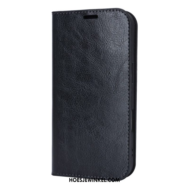Folio-hoesje Voor iPhone 17 Leer