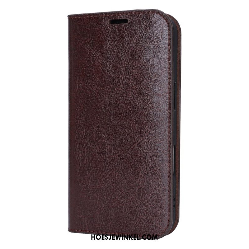 Folio-hoesje Voor iPhone 17 Leer