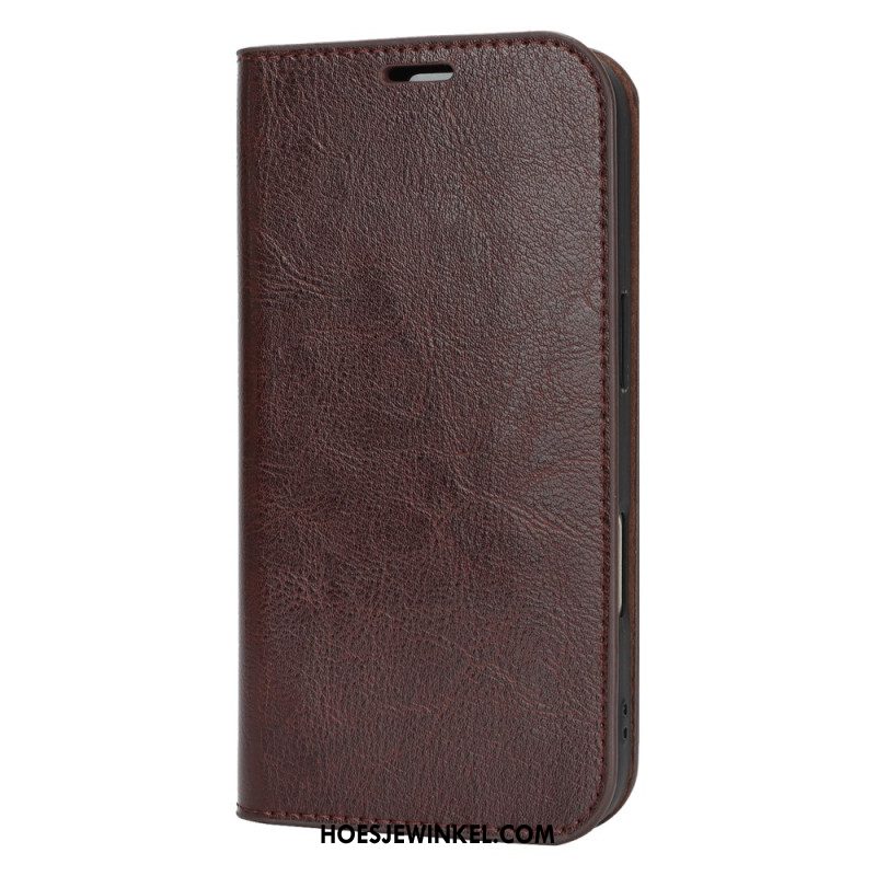 Folio-hoesje Voor iPhone 17 Pro Leer