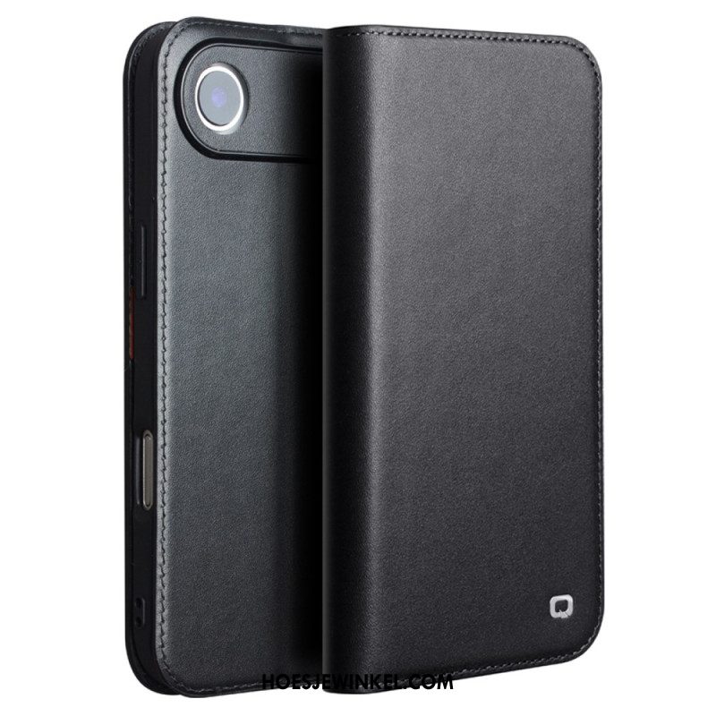 Folio-hoesje Voor iPhone Air Qialino-leer