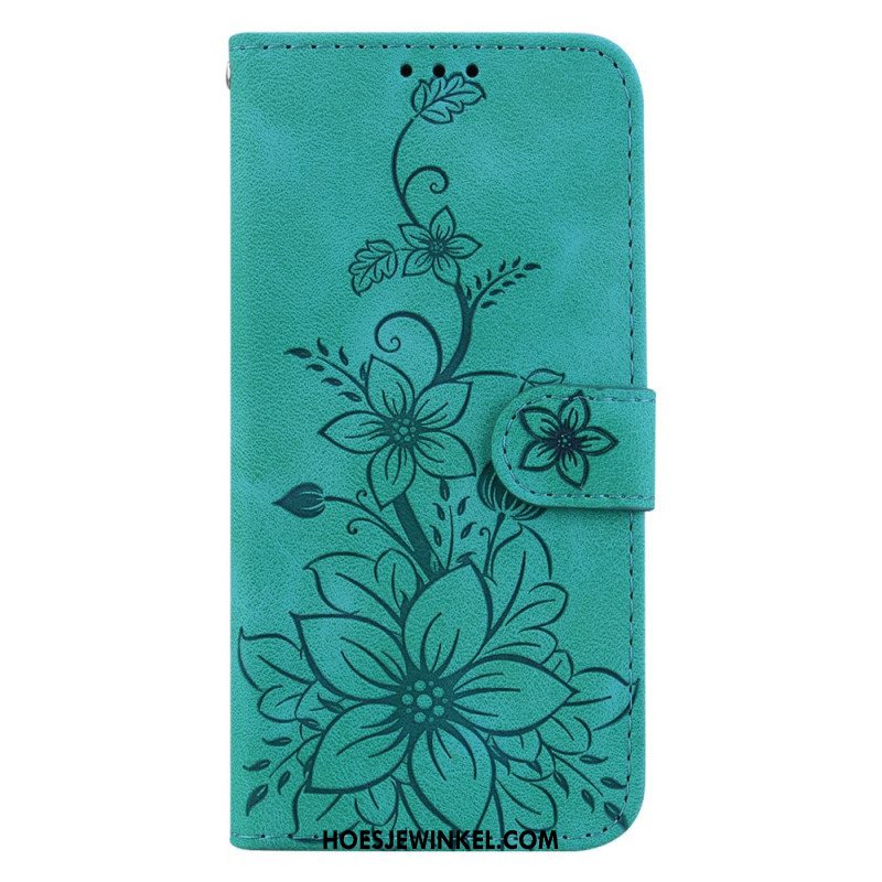Folio-hoesje Xiaomi 14 Telefoonhoesje Bloemmotief