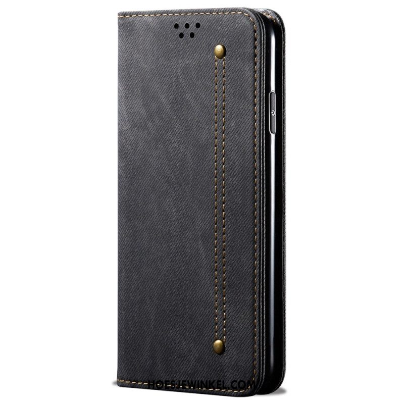 Folio-hoesje Xiaomi 14 Ultra Telefoonhoesje Stof