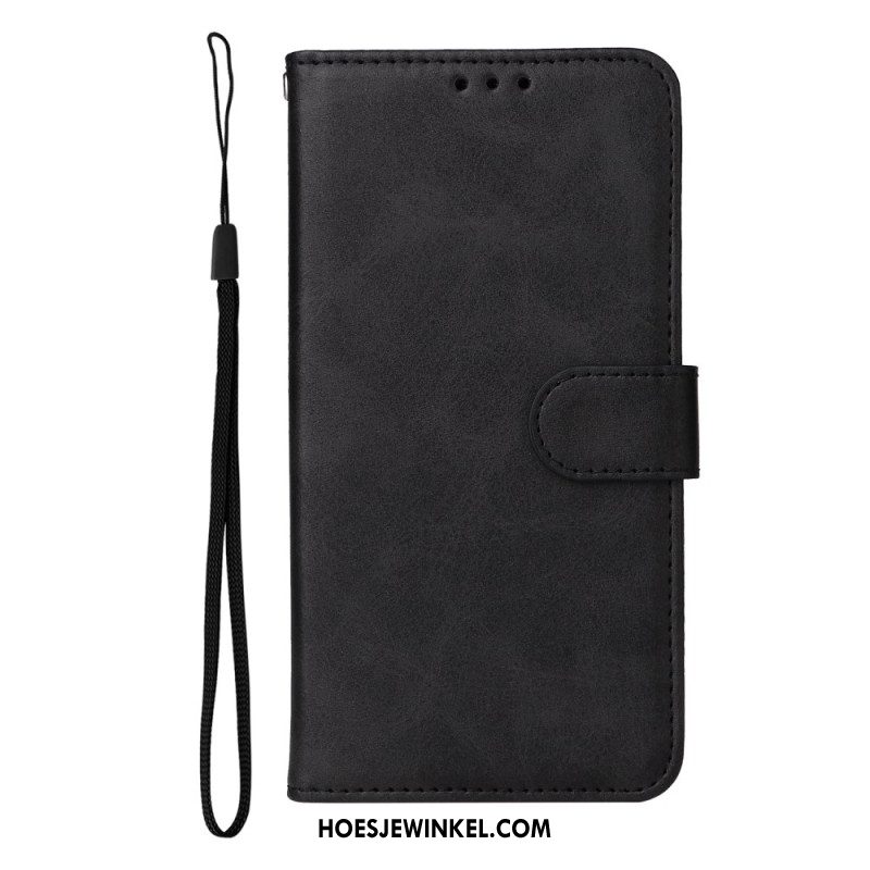 Folio-hoesje Xiaomi 14t Pro Effen Kunstleer