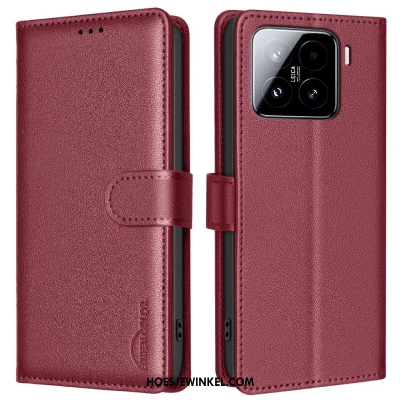 Folio-hoesje Xiaomi 15 Binfen Color Klassiek