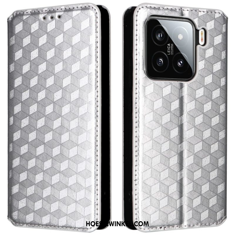 Folio-hoesje Xiaomi 15 Pro 3d-patroon