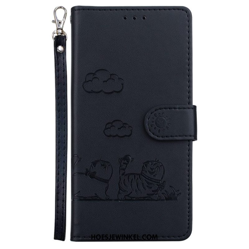 Folio-hoesje Xiaomi 15 Pro Rfid-blokkerend Kattenmotief