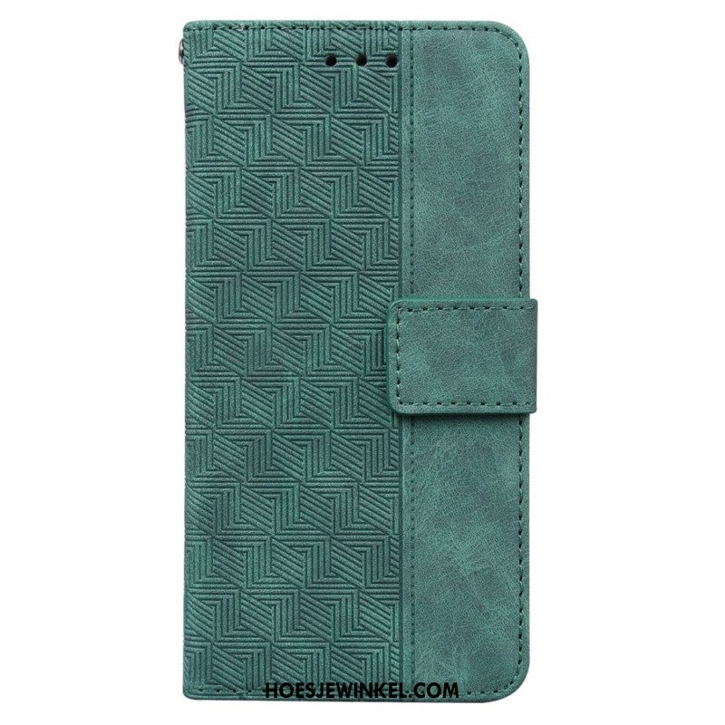 Folio-hoesje Xiaomi 15 Telefoonhoesje Geweven Design