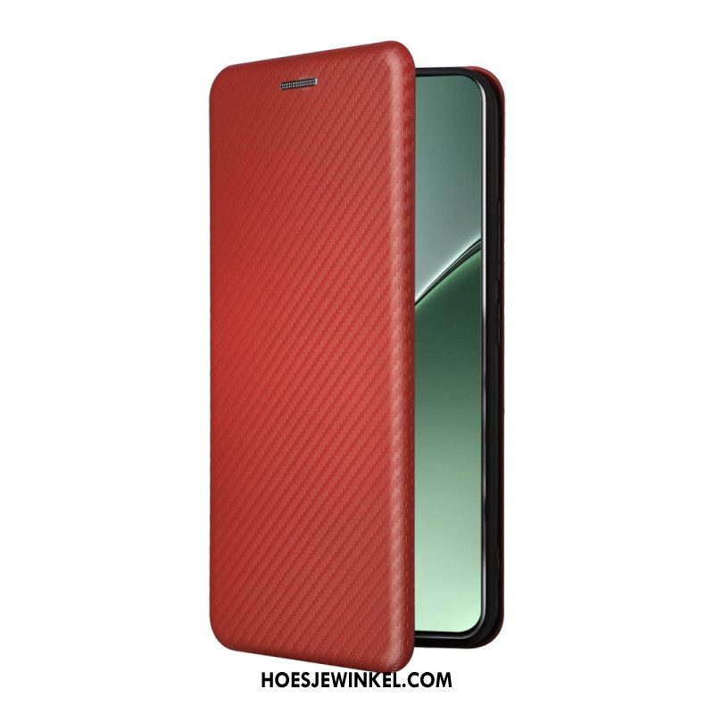 Folio-hoesje Xiaomi 15 Telefoonhoesje Koolstofvezel