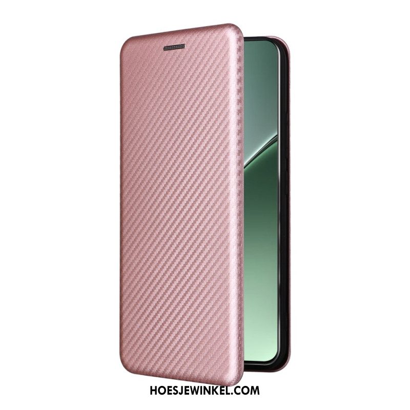 Folio-hoesje Xiaomi 15 Telefoonhoesje Koolstofvezel