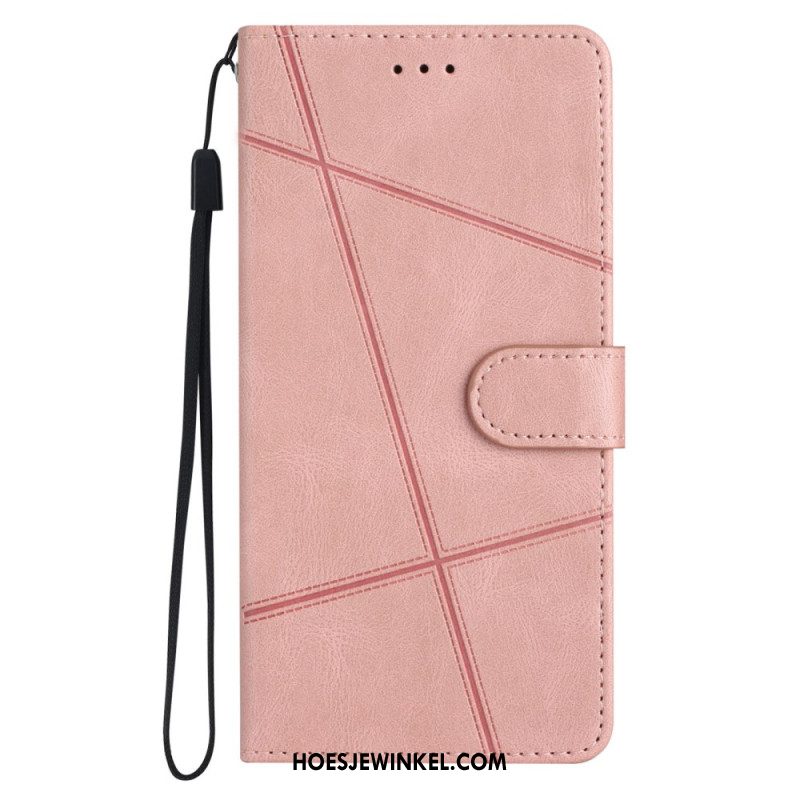 Folio-hoesje Xiaomi 15 Telefoonhoesje Lijnen