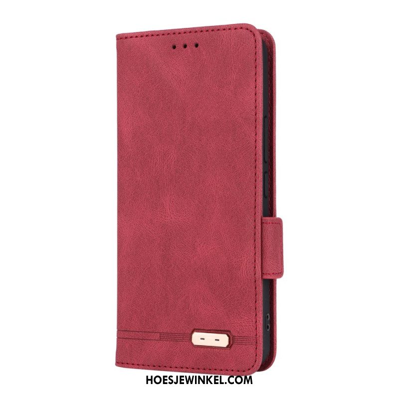 Folio-hoesje Xiaomi 15 Telefoonhoesje Portemonnee Met Metallic Decoratie