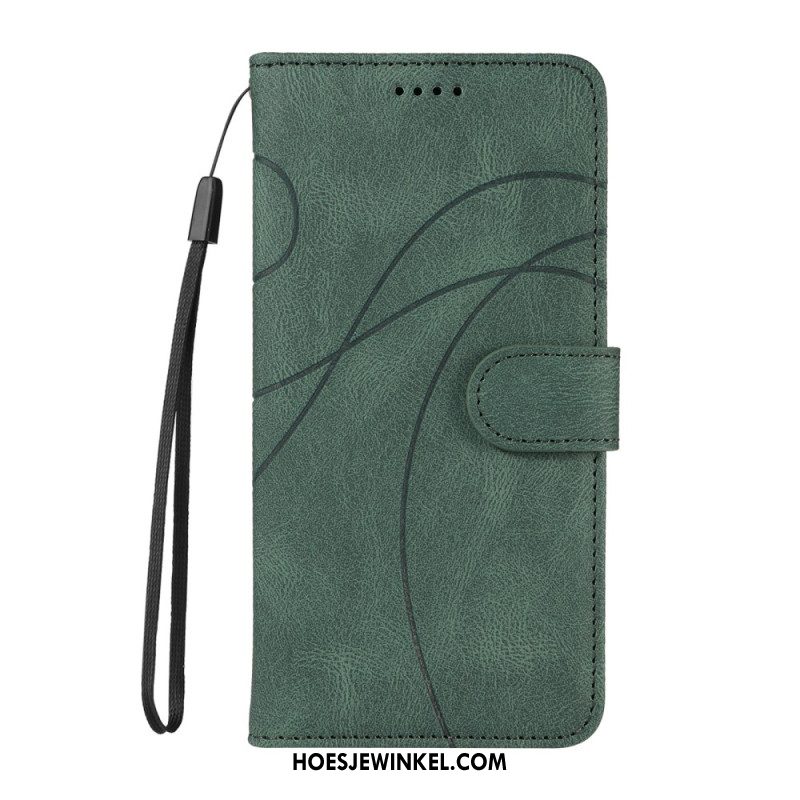 Folio-hoesje Xiaomi 15 Ultra Telefoonhoesje Golvende Lijnen