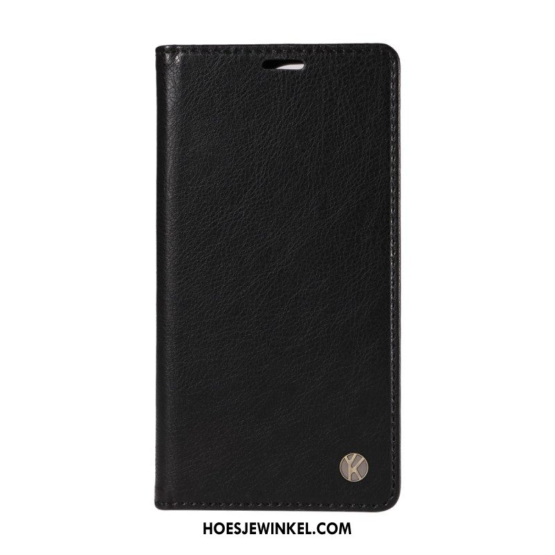Folio-hoesje Xiaomi 15 Ultra Yikatu Lychee Imitatieleer Leer