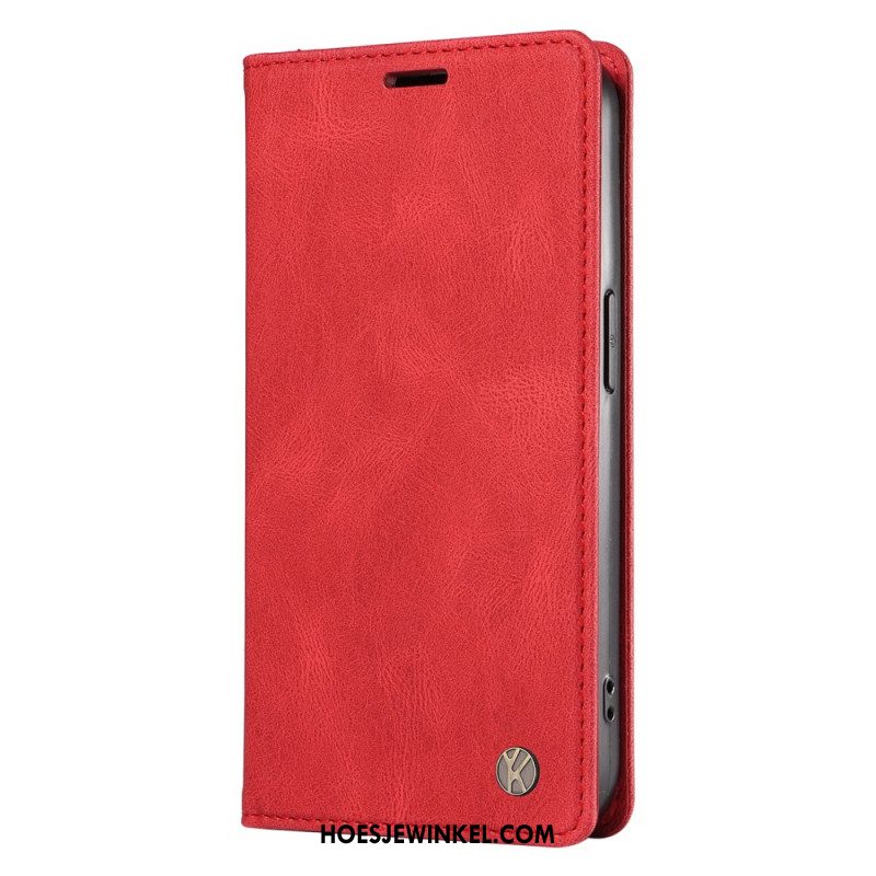 Folio-hoesje Xiaomi 15 Yikatu Suède-effect