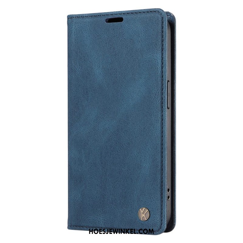 Folio-hoesje Xiaomi 15 Yikatu Suède-effect