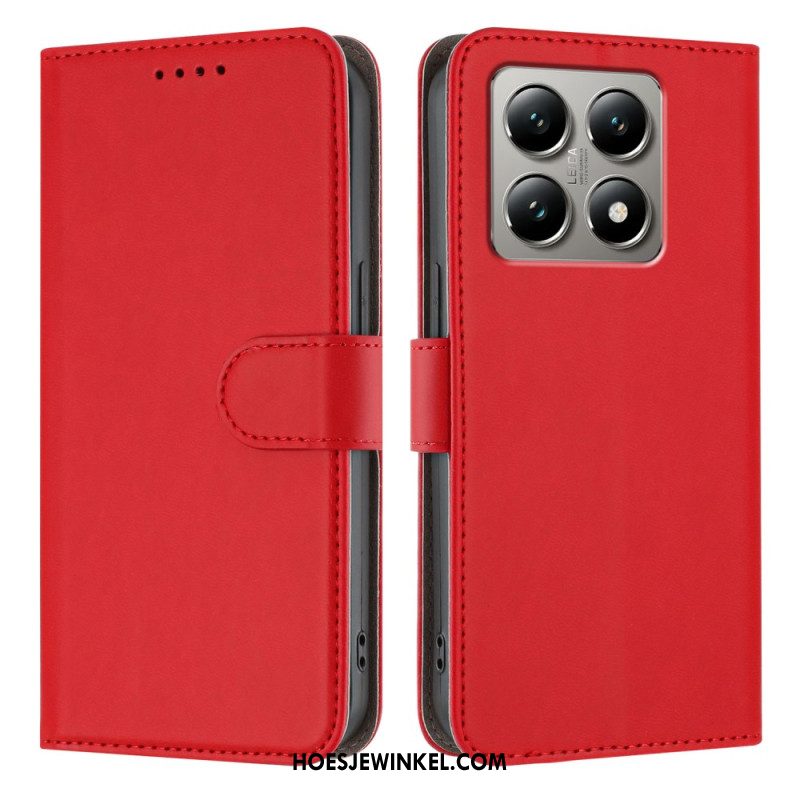 Folio-hoesje Xiaomi 15t Leerlook