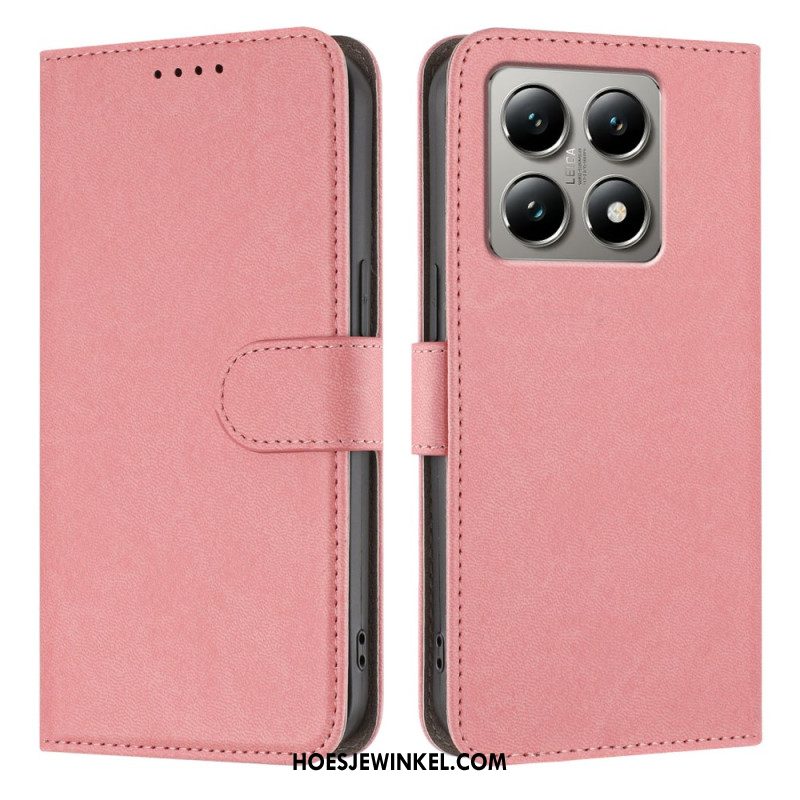 Folio-hoesje Xiaomi 15t Leerlook