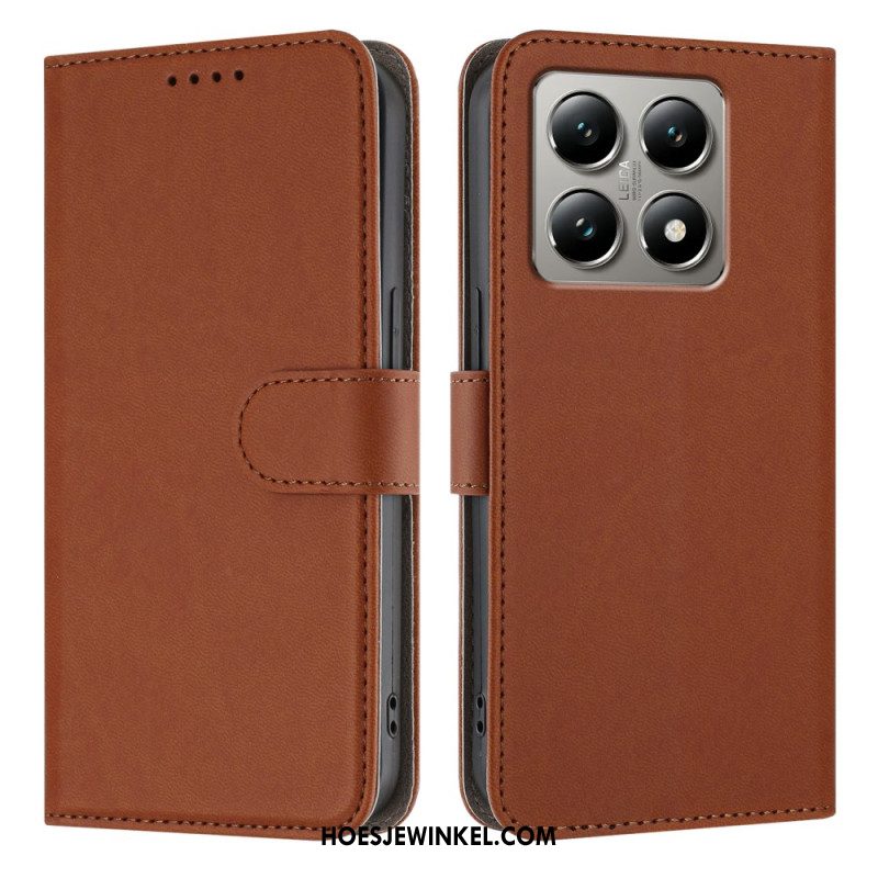 Folio-hoesje Xiaomi 15t Leerlook