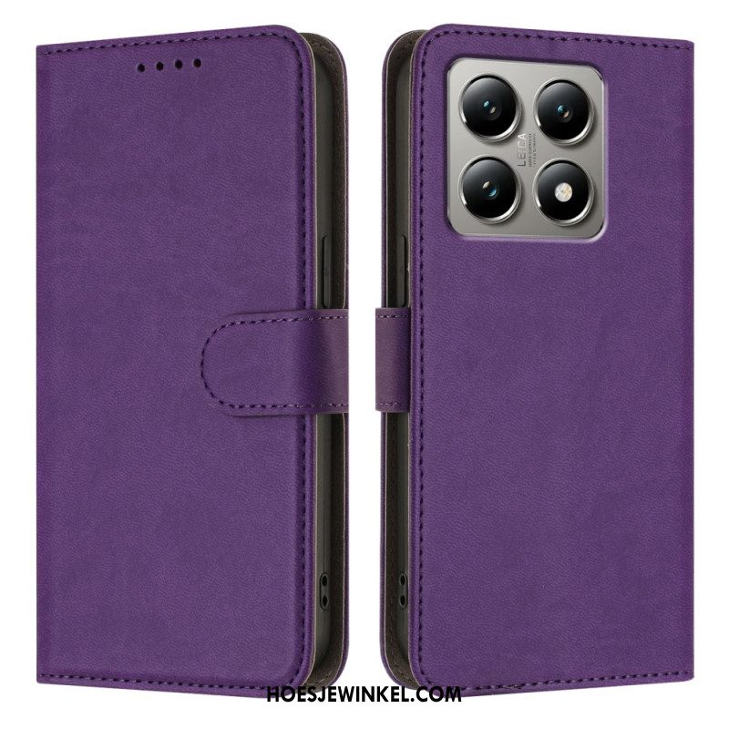 Folio-hoesje Xiaomi 15t Leerlook