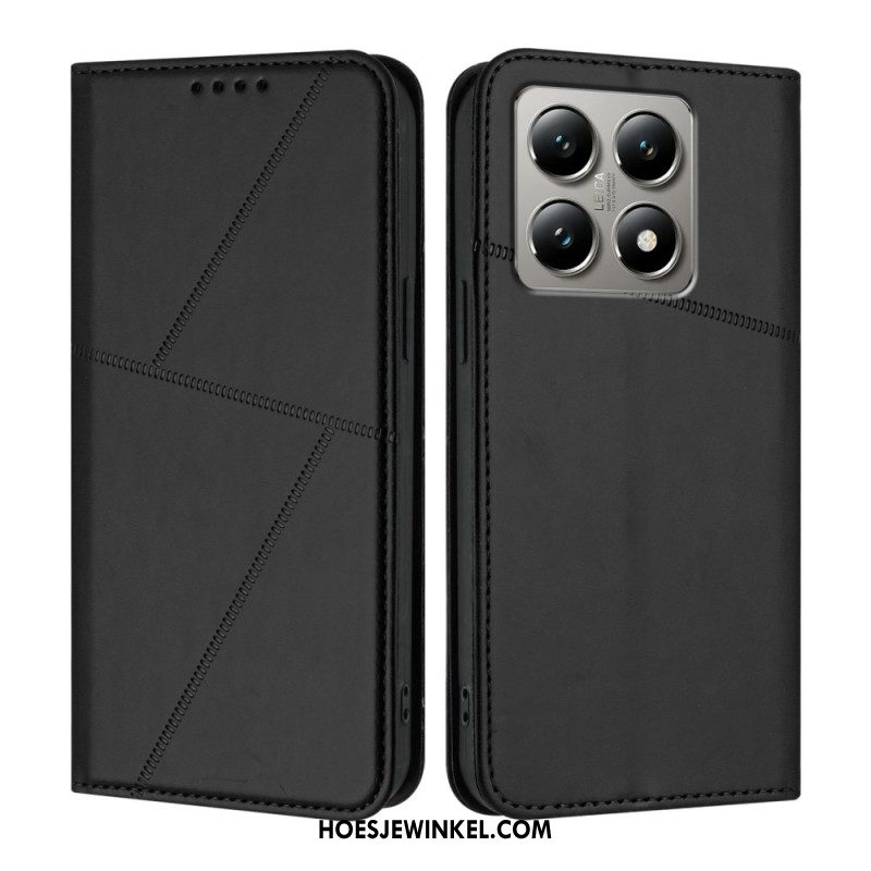 Folio-hoesje Xiaomi 15t Lijnen Bescherming Hoesje