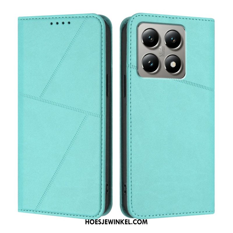 Folio-hoesje Xiaomi 15t Lijnen Bescherming Hoesje