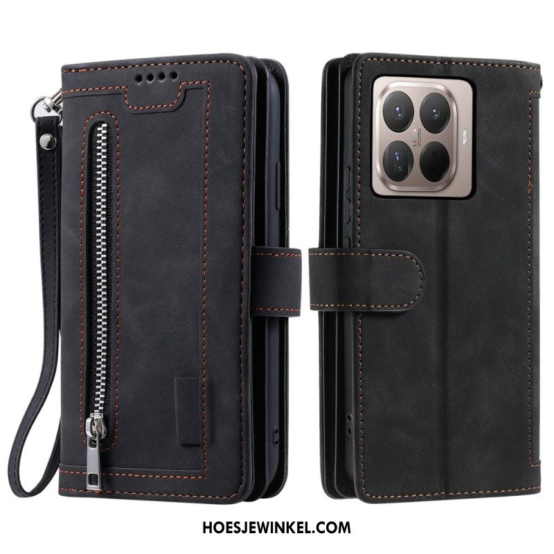 Folio-hoesje Xiaomi 15t Pro Portemonnee Met 9 Kaartsleuven