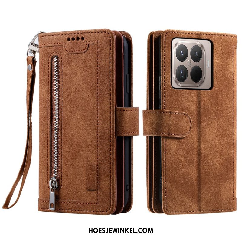 Folio-hoesje Xiaomi 15t Pro Portemonnee Met 9 Kaartsleuven