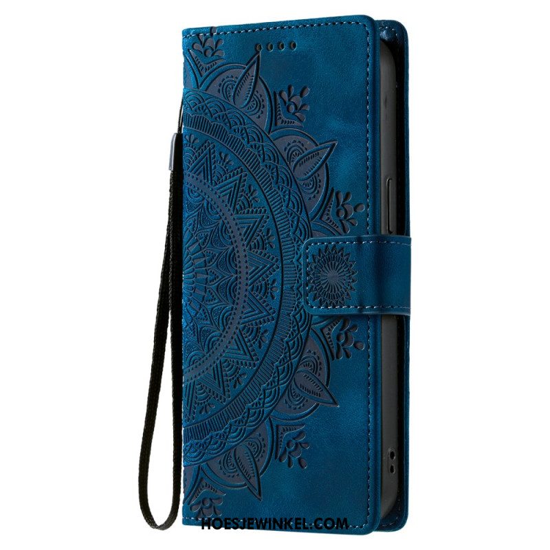 Folio-hoesje Xiaomi 15t Pro Telefoonhoesje Mandala-suèdelook