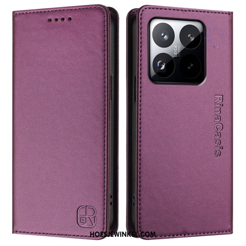 Folio-hoesje Xiaomi 15t Rfid-portemonnee