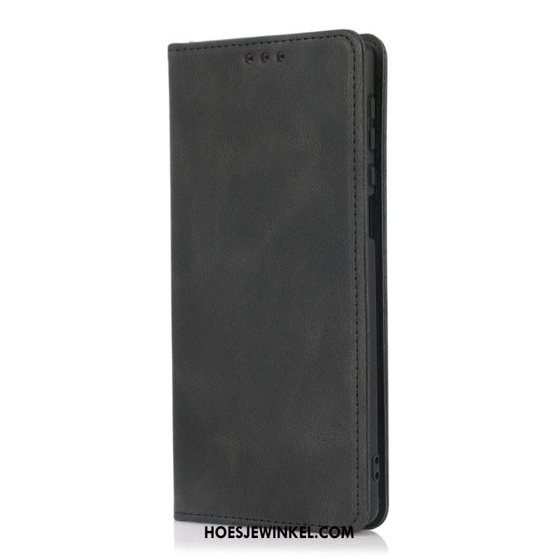 Folio-hoesje Xiaomi 15t Suède-effect Bescherming Hoesje