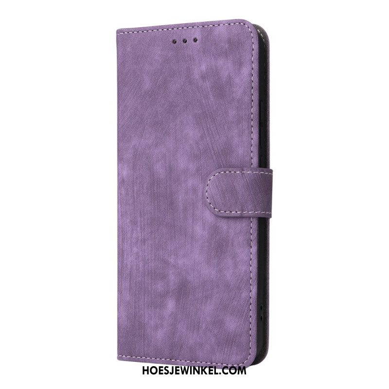 Folio-hoesje Xiaomi 15t Telefoonhoesje Suède-effect Met Rfid-bescherming