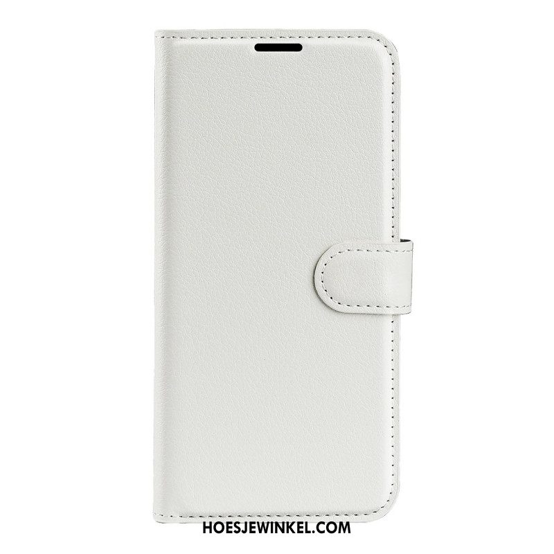 Folio-hoesje Xiaomi 17 Klassiek Lychee Kunstleer