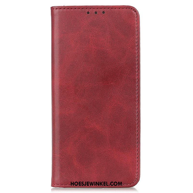 Folio-hoesje Xiaomi 17 Leerstructuur Bescherming Hoesje