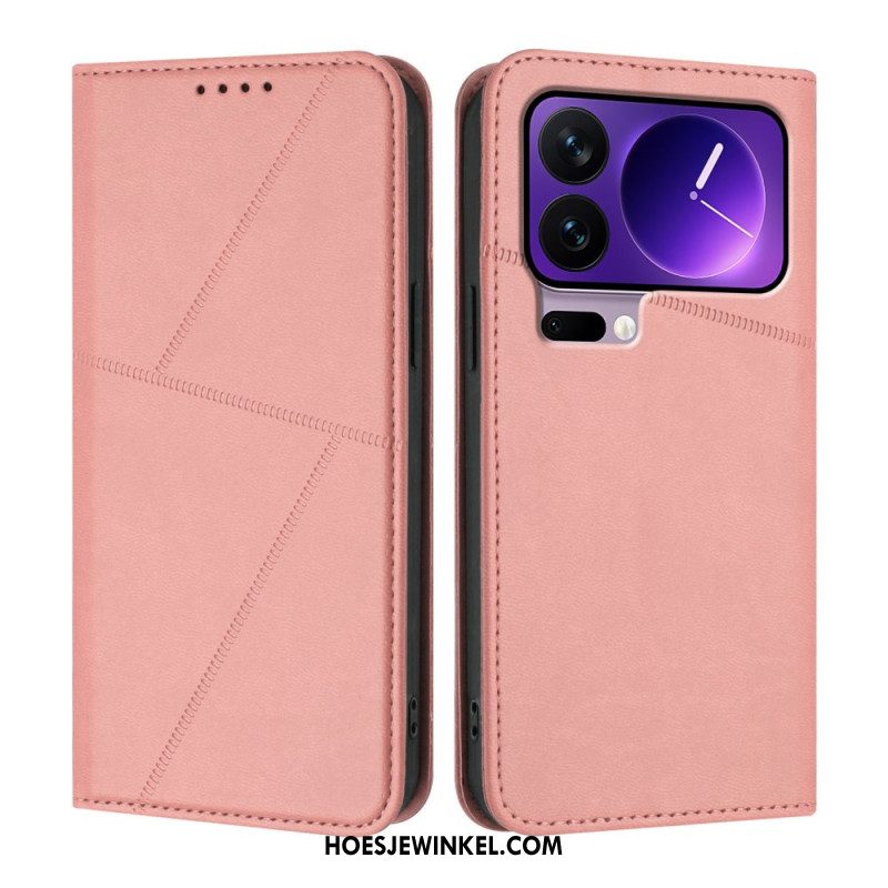 Folio-hoesje Xiaomi 17 Pro Lijnontwerp