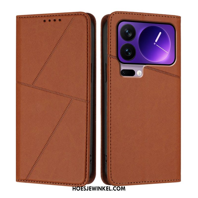 Folio-hoesje Xiaomi 17 Pro Lijnontwerp