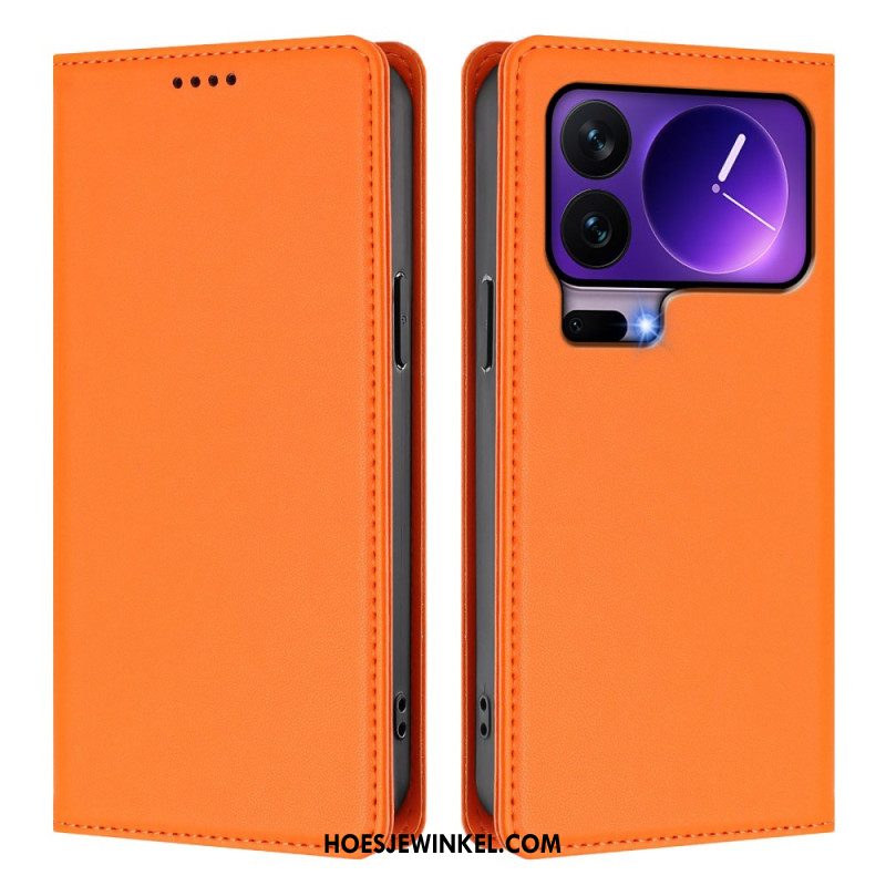 Folio-hoesje Xiaomi 17 Pro Magnetische Sluiting En Rfid-bescherming