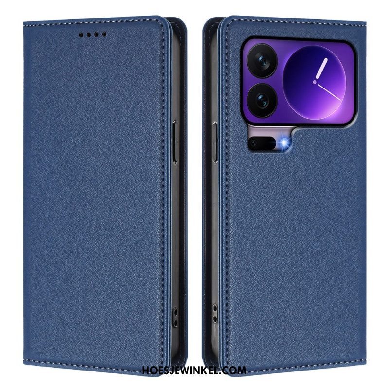 Folio-hoesje Xiaomi 17 Pro Magnetische Sluiting En Rfid-bescherming