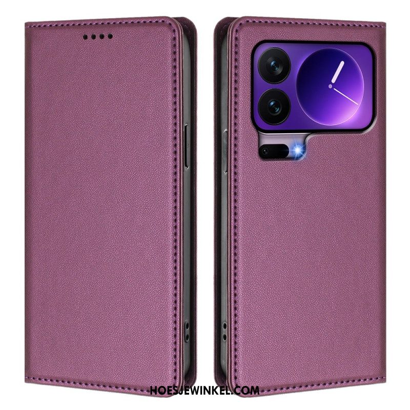 Folio-hoesje Xiaomi 17 Pro Magnetische Sluiting En Rfid-bescherming