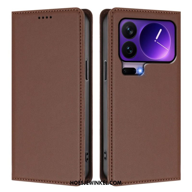 Folio-hoesje Xiaomi 17 Pro Magnetische Sluiting En Rfid-bescherming