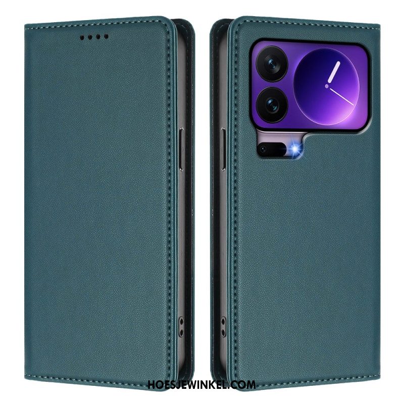 Folio-hoesje Xiaomi 17 Pro Magnetische Sluiting En Rfid-bescherming