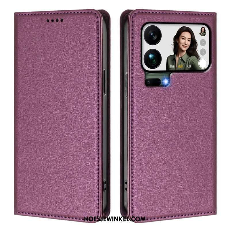 Folio-hoesje Xiaomi 17 Pro Max Magnetische Sluiting En Rfid-bescherming