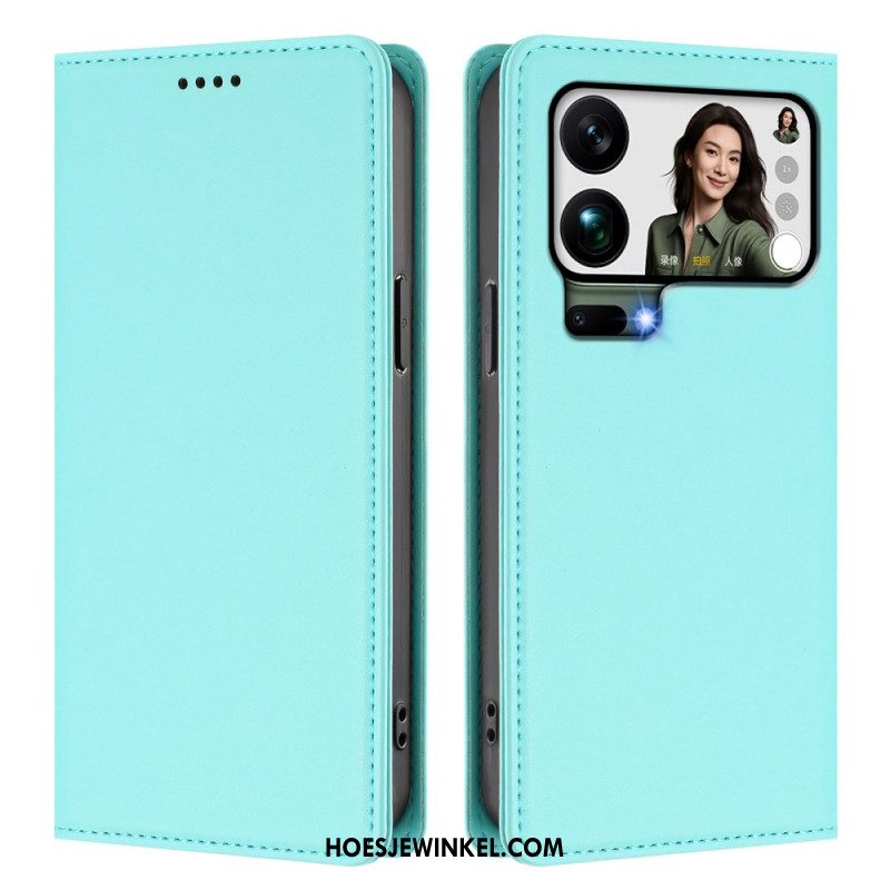 Folio-hoesje Xiaomi 17 Pro Max Magnetische Sluiting En Rfid-bescherming