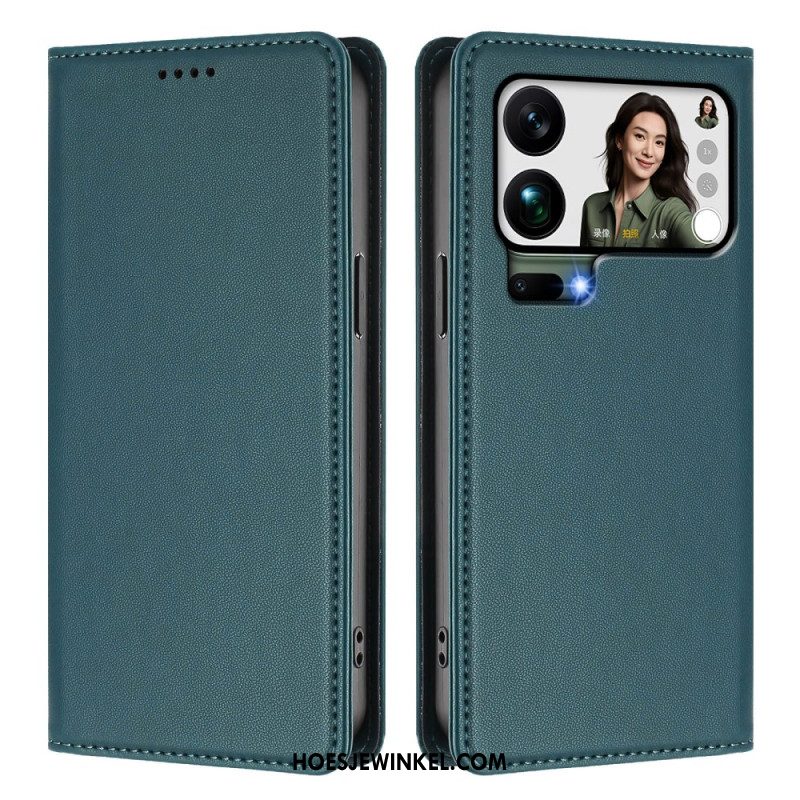 Folio-hoesje Xiaomi 17 Pro Max Magnetische Sluiting En Rfid-bescherming