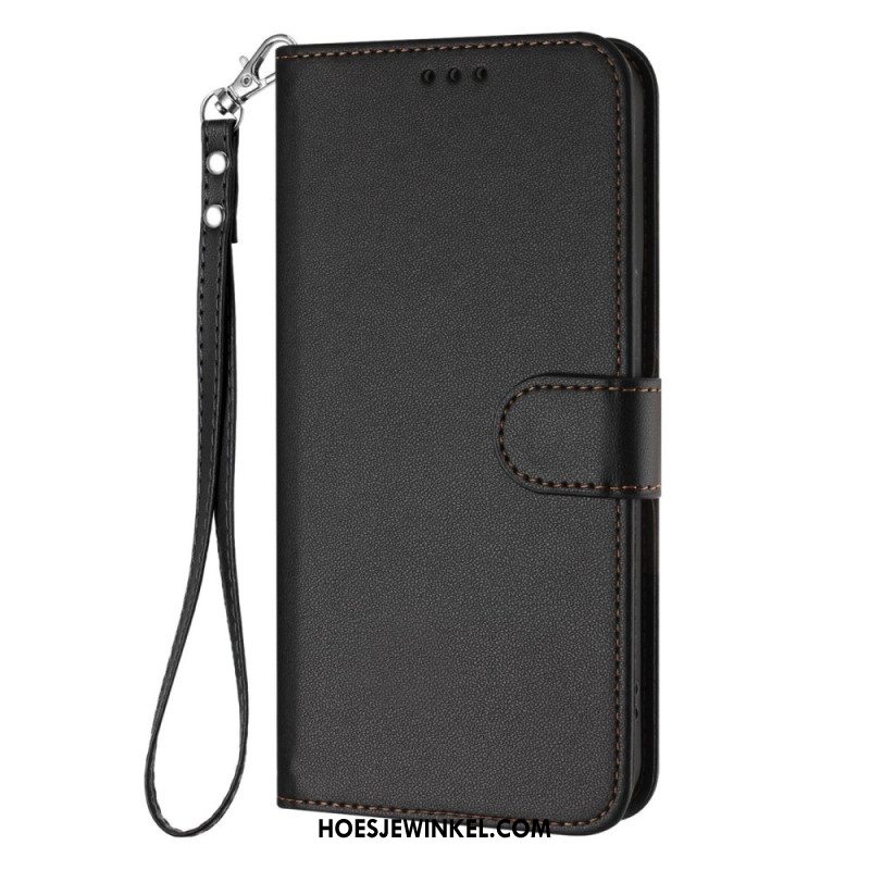 Folio-hoesje Xiaomi 17 Pro Max Telefoonhoesje Effen Lederlook