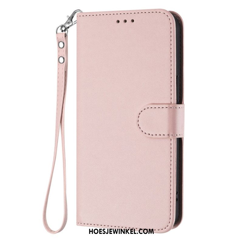 Folio-hoesje Xiaomi 17 Pro Max Telefoonhoesje Effen Lederlook