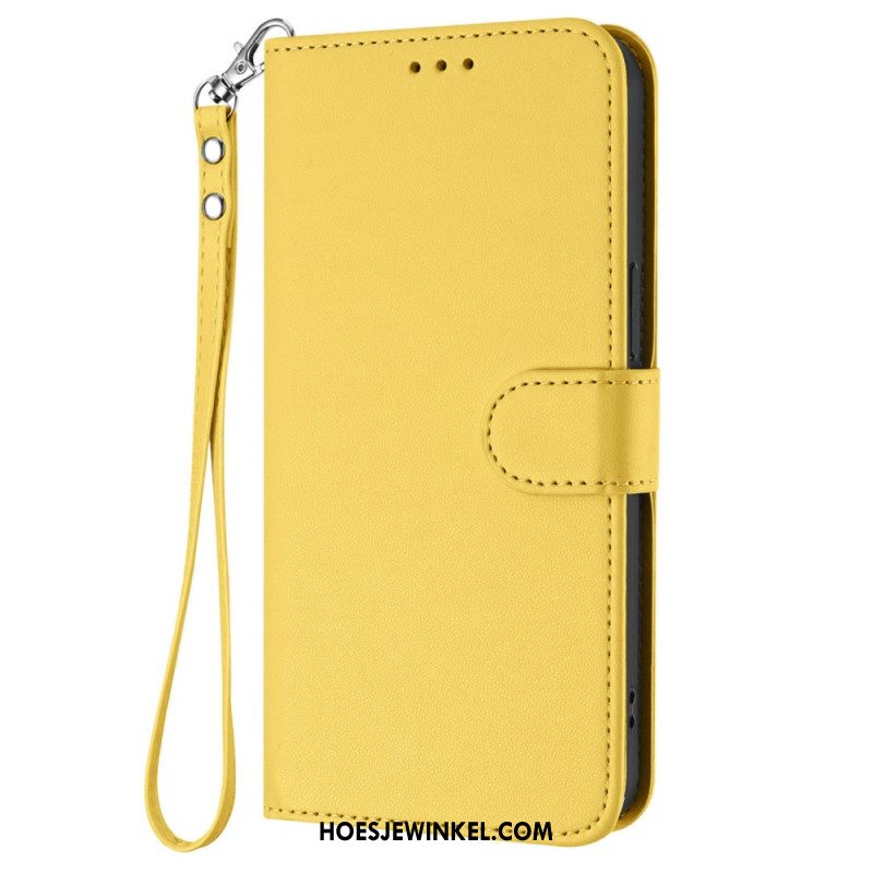 Folio-hoesje Xiaomi 17 Pro Max Telefoonhoesje Effen Lederlook