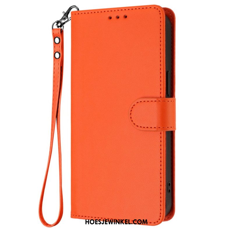 Folio-hoesje Xiaomi 17 Pro Max Telefoonhoesje Effen Lederlook