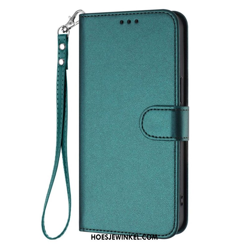 Folio-hoesje Xiaomi 17 Pro Max Telefoonhoesje Effen Lederlook