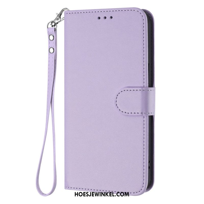 Folio-hoesje Xiaomi 17 Pro Max Telefoonhoesje Effen Lederlook